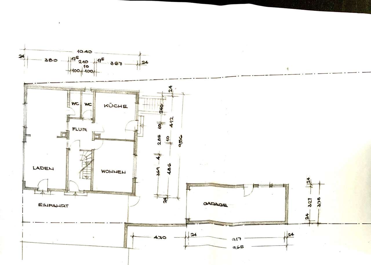 Grundriss EG, Garage, Garten Grundriss EG, Garage, Garten
