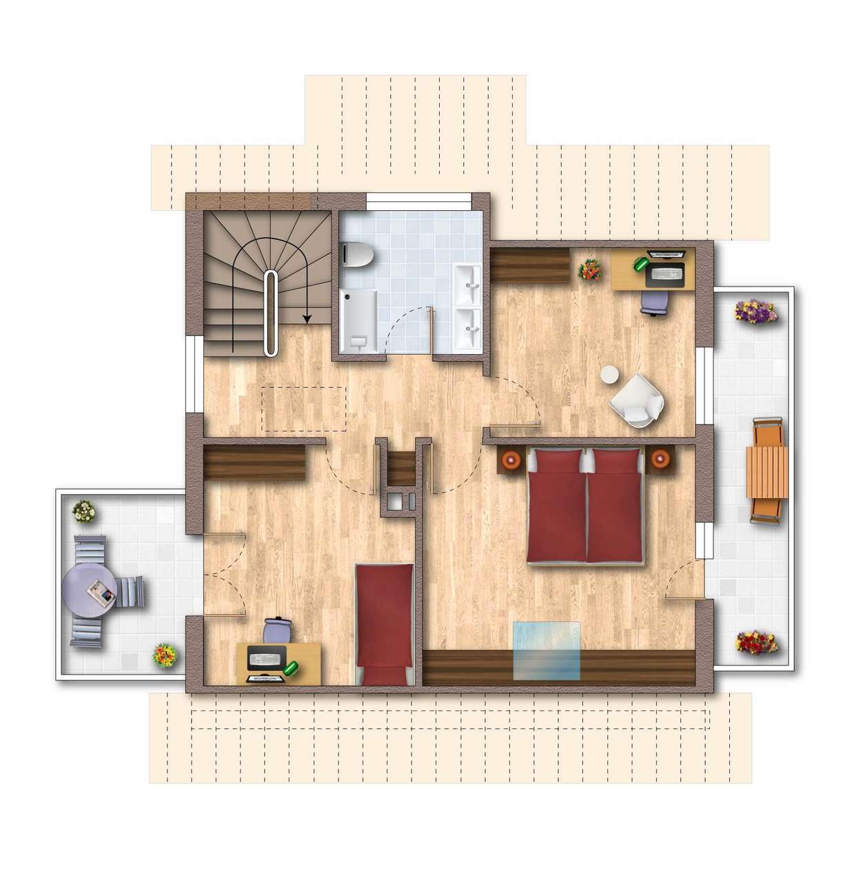 Grundriss DG Grundriss DG